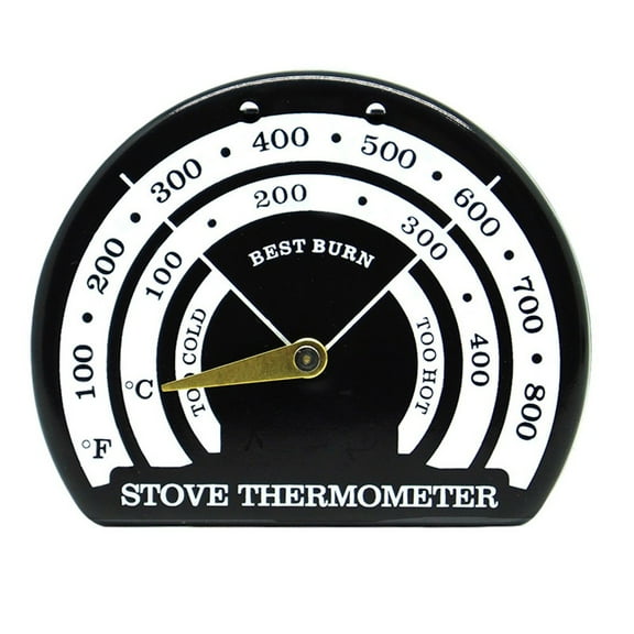Large Magnetic Stove Thermometer: Accurate Log Burner Temp Gauge For Efficiency