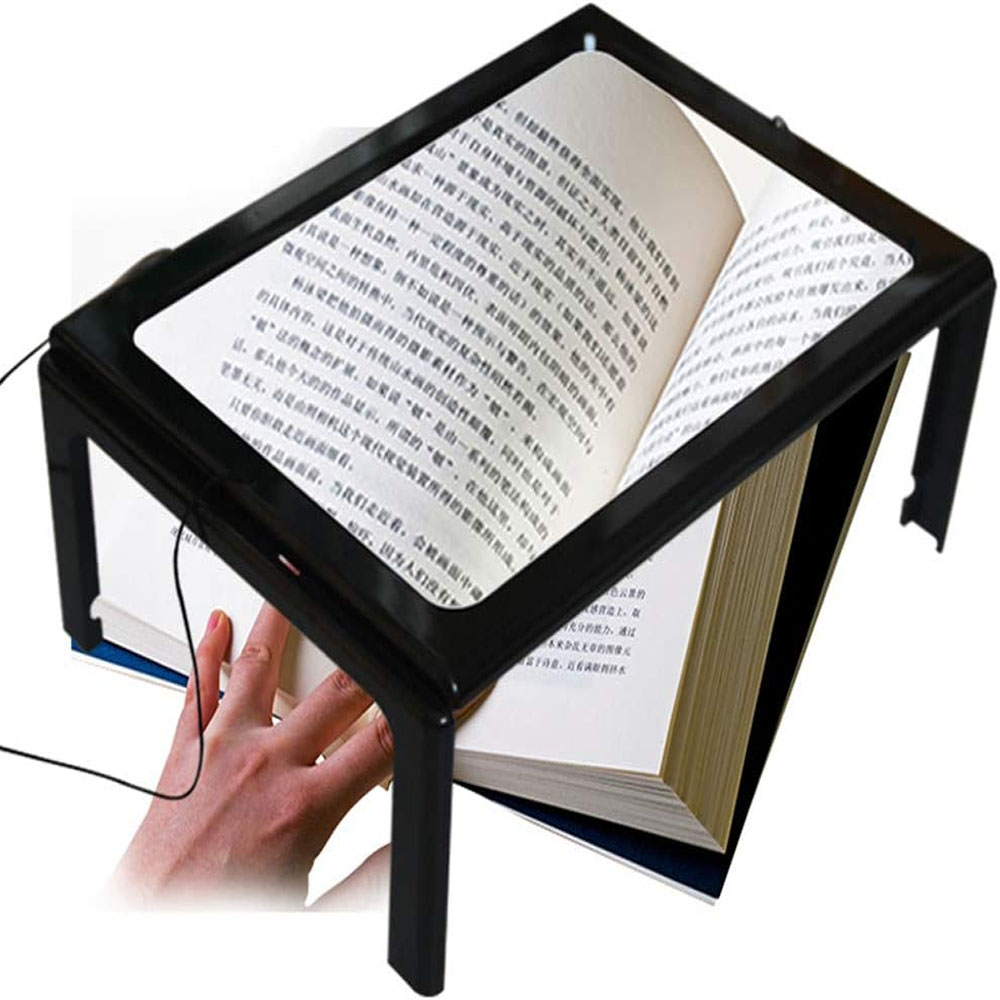 Large Magnifier A4 Full PageBook Reading Aid Magnifying Glass Improve