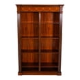 thumbnail image 1 of Large Mahogany Bookcase, 1 of 12