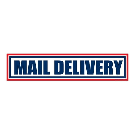Large Mail Delivery Vehicle Magnet - Rural Route Mail Carrier - Personal Vehicle - 18" x 4" Strip Magnet