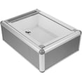 thumbnail image 1 of CIMAXIC Wall Mail Organizer Aluminum Alloy Letter Box Secure Lockable Mail Storage Box for Workplace, 1 of 6