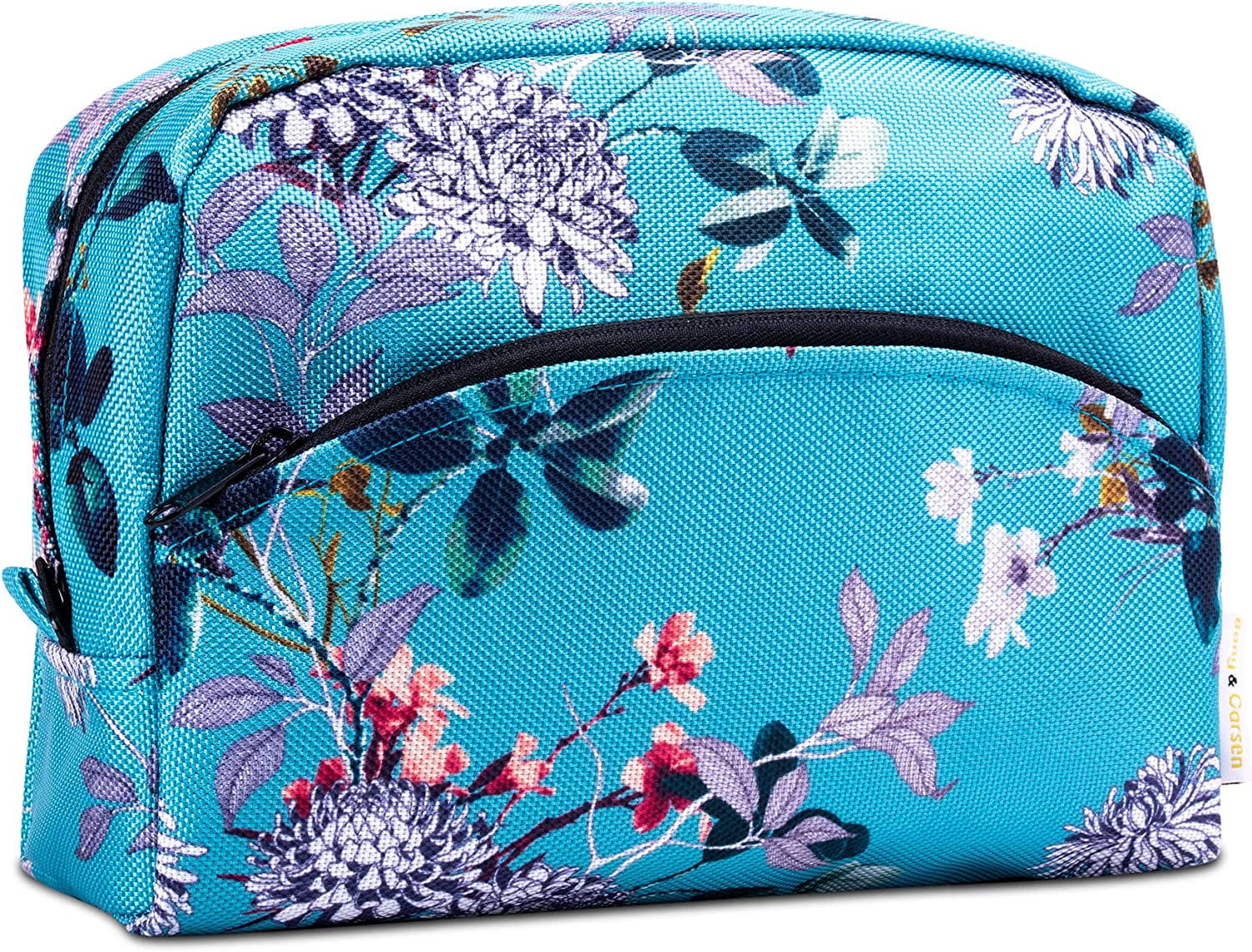 Large Makeup Bag For Women Zippered Travel Cosmetic Bag Versatile