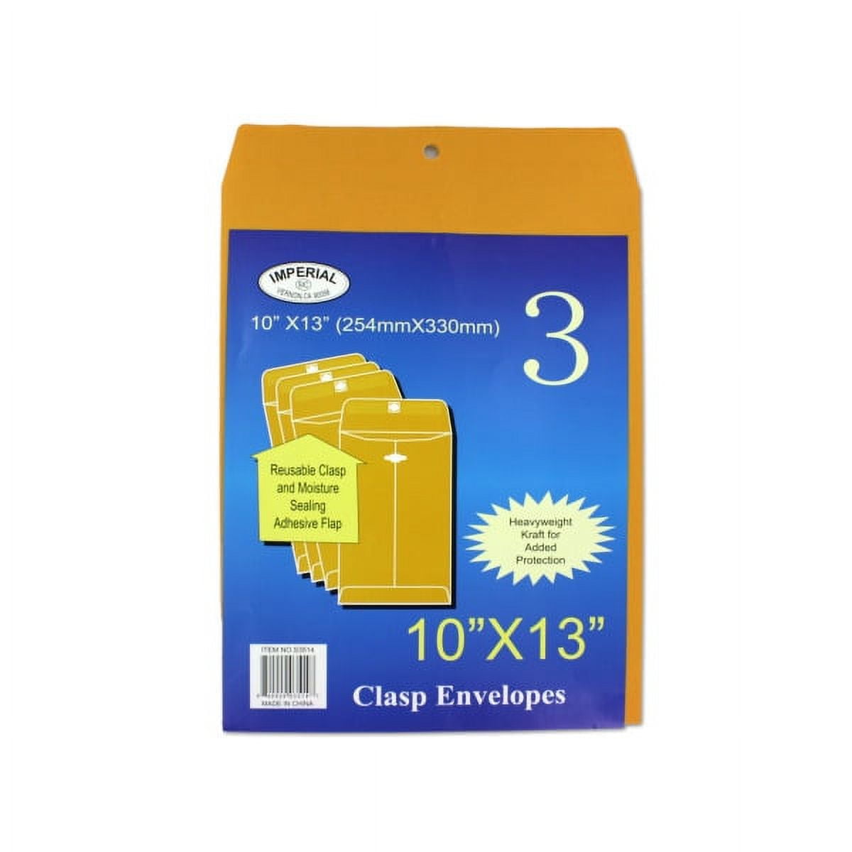 Large Manila Clasp Envelopes (Lot of 12)