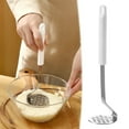 thumbnail image 1 of Large Manual Potato Masher, Stainless Steel Potato Crusher, Multi-Purpose Mini Potato Masher, Stainless Steel Manual Potato Masher for Home Use, 1 of 9