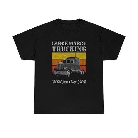 Large Marge Funny Trucking Adventure T-Shirt