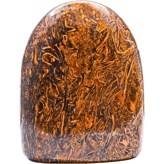 Large Mariyam Jasper Crystal Standing Palm Stone