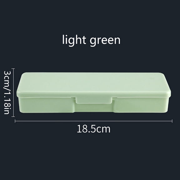 Large/Medium Portable Transparent PP Plastic Box Ear Dig Accessories Dust-proof Storage Container Nail Art Tool Storage Box