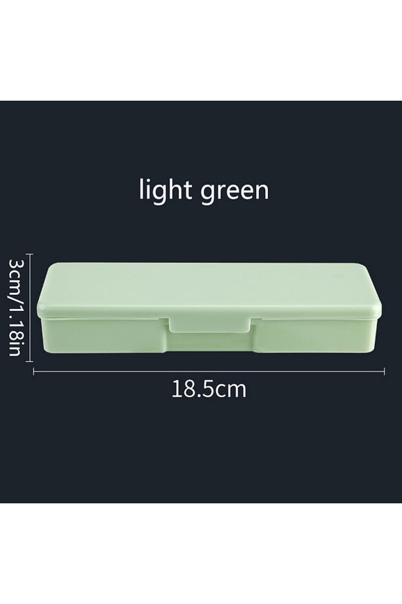 Large/Medium Portable Transparent PP Plastic Box Ear Dig Accessories Dust-proof Storage Container Nail Art Tool Storage Box