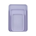 thumbnail image 1 of Large, Medium, and Small Rectangular Tray Sets for Serving and Entertaining – Elegant Household Platters for Tea, Snacks, and Dinner – Stylish, Durable, Easy-to-Clean Kitchenware, 1 of 5