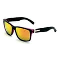 thumbnail image 1 of Large Men Mirror Sunglasses Matte Black 150mm - Wide Fitment., 1 of 3