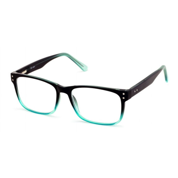 Large Men Premium Rectangular Reading Glasses Optical Frame Reader Spring Hinge +1.75