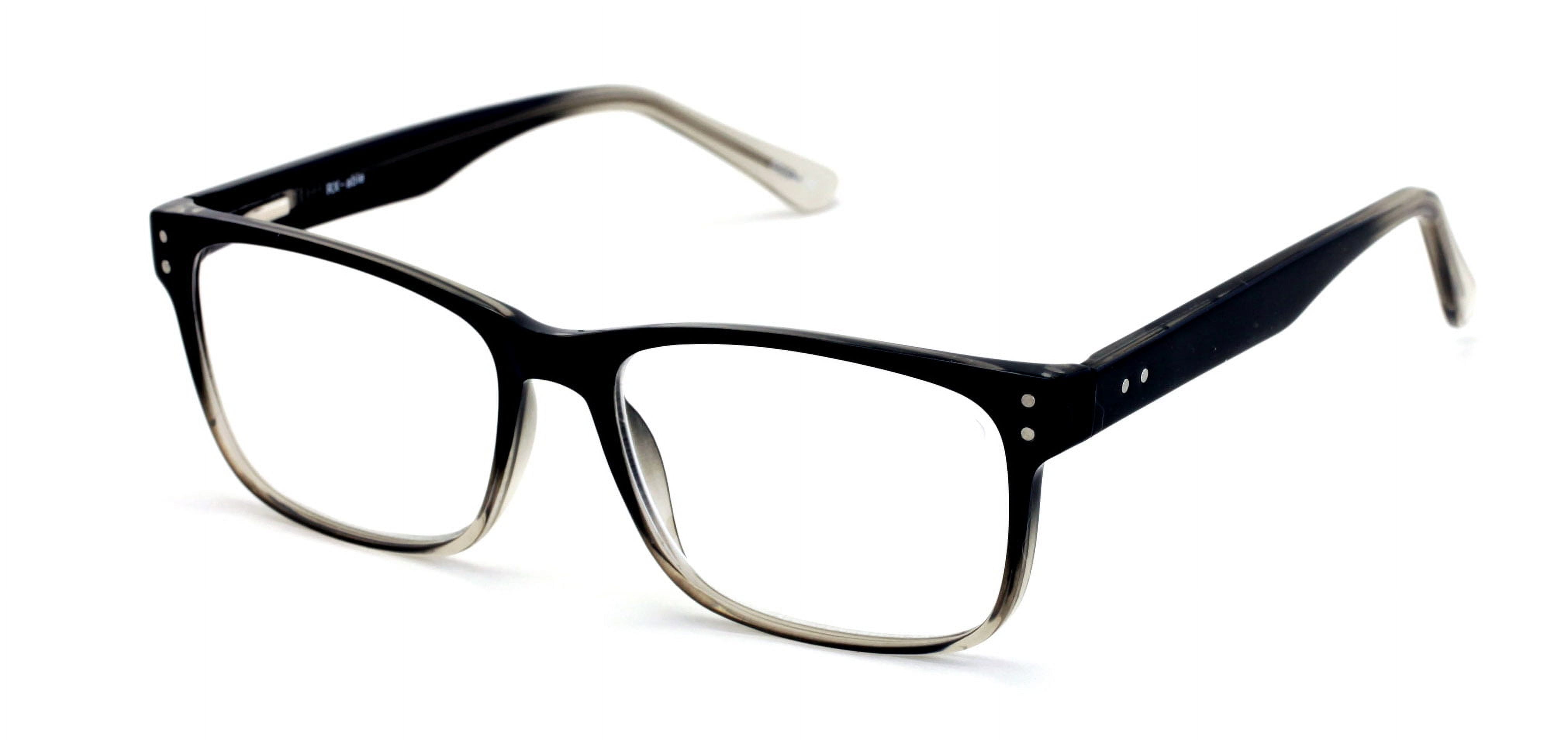 Oarton Rectangular Reader Large Men Premium Rectangular Reading Glasses Optical Frame Reader ...