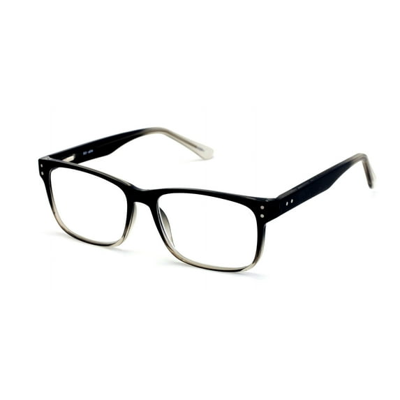 Large Men Premium Rectangular Reading Glasses Optical Frame Reader Spring Hinge +3.50