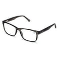 thumbnail image 1 of Large Men Premium Rectangular Reading Glasses Optical Frame Reader Spring Hinge, 1 of 5
