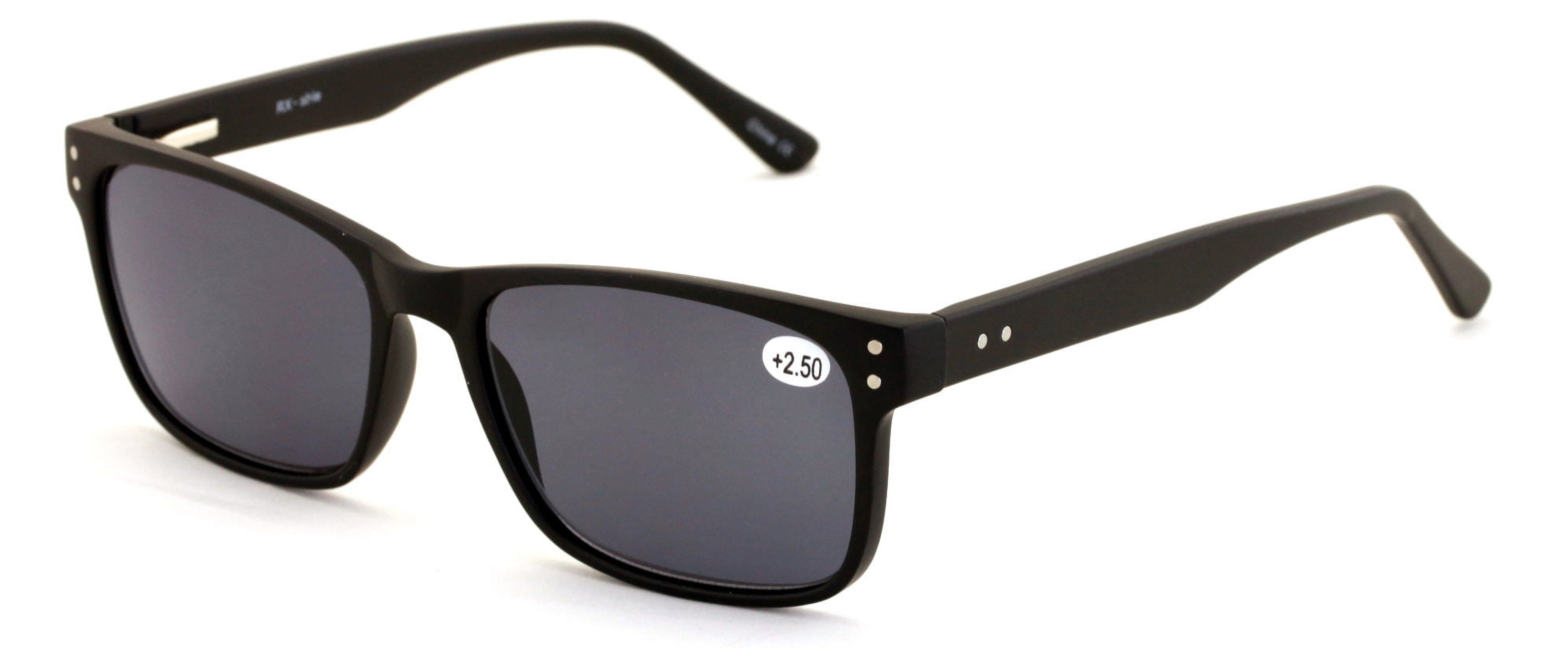 1 Or 2 Pair Large Pilot-Style Bifocal Sunglasses - Spring Hinge, UV400 Protection, Gold Or Gunmetal Frame