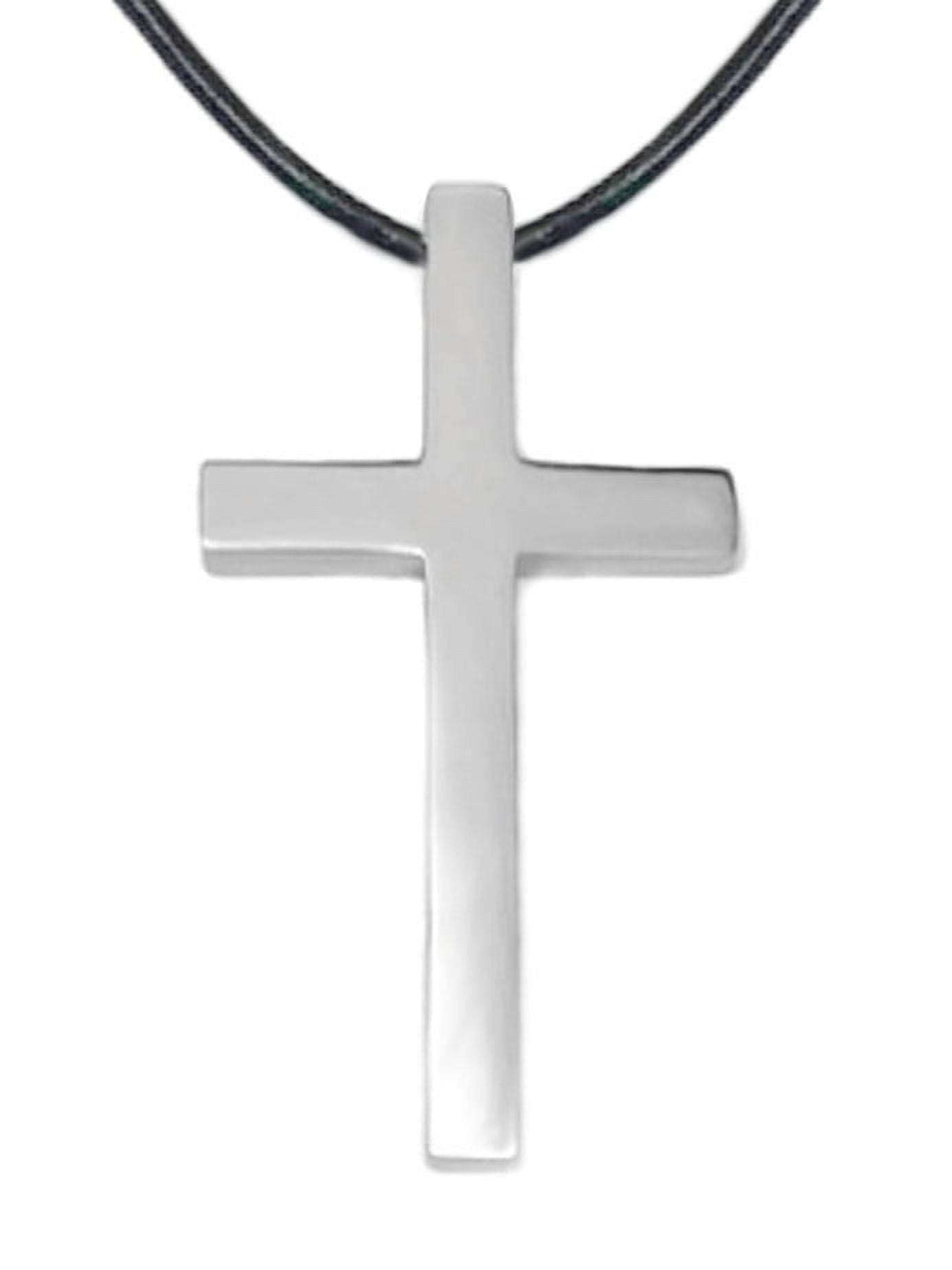 Cross Leather Necklace – Stephen Einhorn