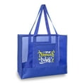 thumbnail image 1 of Large Mesh Beach Bags With Pockets & Zipper, Lightweight Beach Tote for Poolside, Trip/swim, 1 of 6