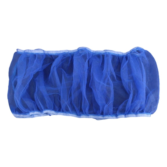 Large Mesh Bird Cage Cover Breathable Pet Accessories For Birds Durable Lightweight Protector For Aviaries And Flight Cages, 12×20×1 cm, Blue