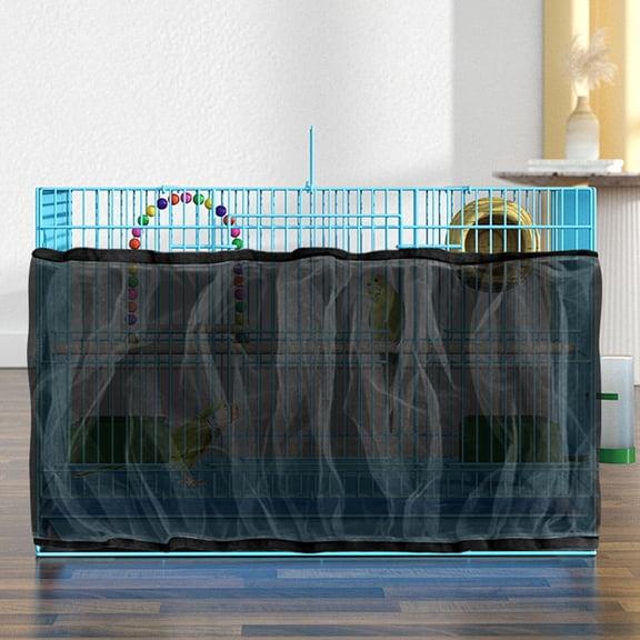 Large Mesh Bird Cage Cover Breathable Pet Accessories For Birds Durable Lightweight Protector For Aviaries And Flight Cages