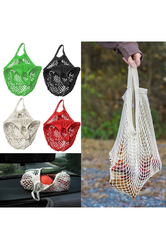 Large Mesh Net Turtle Bag Durable String Shopping Bag Fruit Storage Handbag Tote
