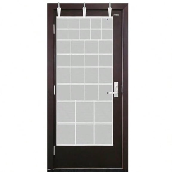 Large Mesh Over-the-Door Organizer 34-Pocket Hanging Storage for Cruise and Home 24"x60" Travel Essential for 2026-2027 Shoe and Bathroom Organizer for Closet Cabin or Behind-Door Storage