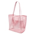 thumbnail image 1 of Large Mesh Tote Bag for Everyday Use Lightweight Breathable Open Weave Design with Dual Shoulder Straps for Women Men, 1 of 7