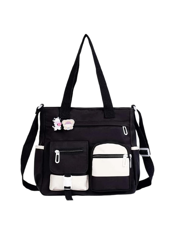 Large Messenger Bag Women Crossbody Shoulder Tote Versatile Backpack College Students Daily Commute Outdoor