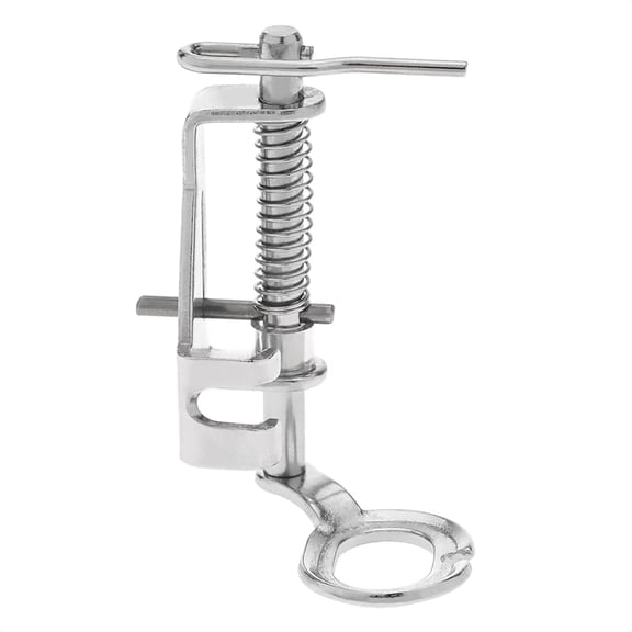 Large Metal Free Motion Quilting Darning Presser Foot - Fits for All Low Shank Singer, Brother, Babylock, Euro-Pro, Janome, Kenmore, White, Juki, New Home, Simplicity, Elna Sewing Machines