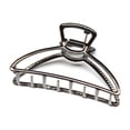 thumbnail image 1 of QinGoo Medium Metal Hair Claw Clip for Women Hair Friendly Accessory, 1 Count, 3.15 Inch, Black, 1 of 4
