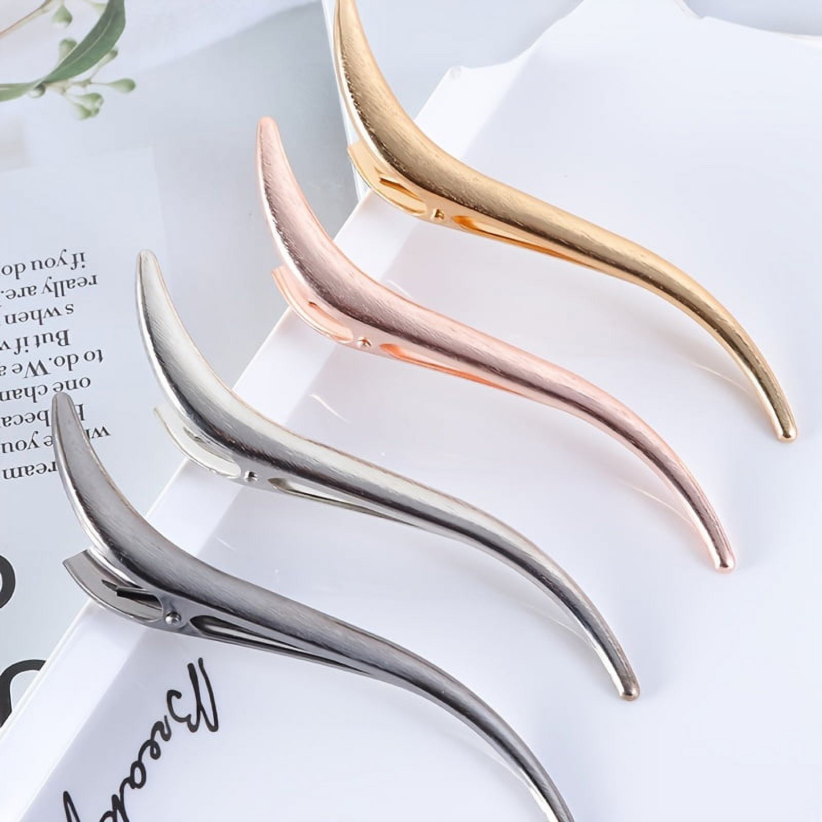 Large Metal Hair Clips For Women, Long NonSlip French Twist Hair Clips
