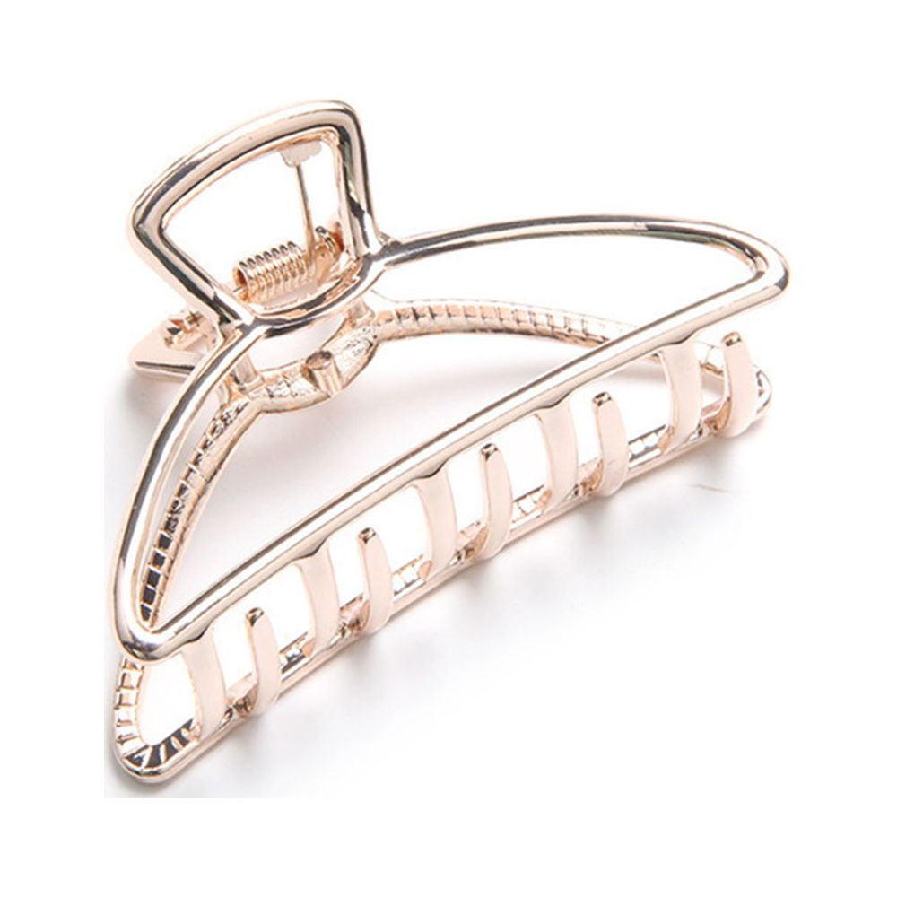 Large Metal Hair Clips, Gold Large Claw Clips for Thick Hair, Strong