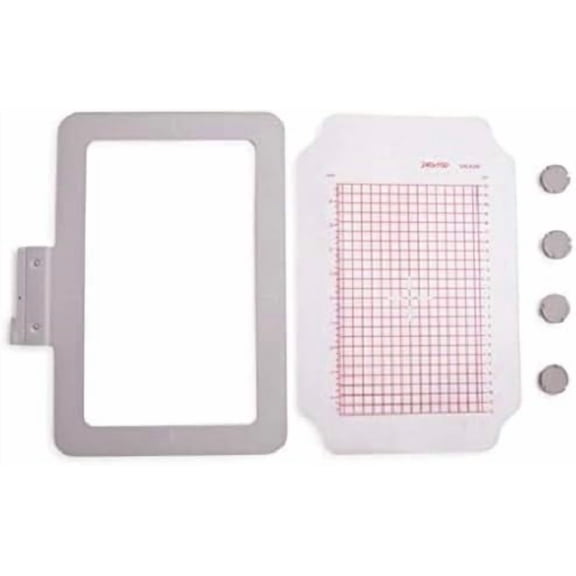 Large Metal Magnetic Hoop for Husqvarna Viking Designer Embroidery Machine (9.5"x6") 240x150mm Easy Hooping$$Art & Craft