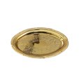 thumbnail image 1 of Large Metal Serving Tray, Elegant Floral Metal Plate, Rust Proof Platter for Holiday Buffet Wedding Party Jewelry, 1 of 6