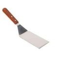 thumbnail image 1 of Large Metal Spatula with Wooden Handle, Happon 1 Pack Professional Food Scraper for Grilling, Cooking, Baking Cakes & Cookies for Home Kitchen Restaurants, 1 of 7