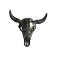 thumbnail image 1 of Large Metal Wall Mount Bull Head Sculpture Faux Skull Bison Head Sculpture Unique Figurine Bull Head Statue A Excellent Item for Home | Office | Restaurant Decorations by indaiaart12, 1 of 3