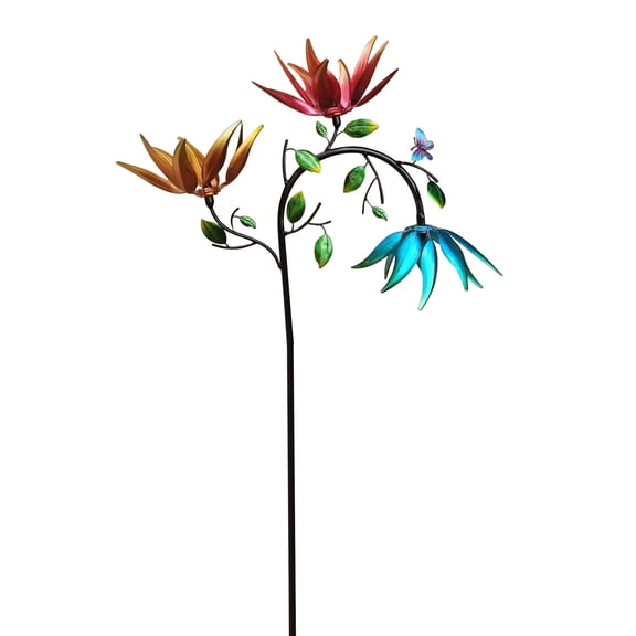 Wonder Garden Wind Spinners, Large Metal Outdoor Kinetic Yard Decor ...