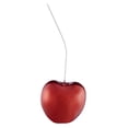 thumbnail image 1 of Large Metallic Red Cherry Sculpture 25" Tall, 1 of 3