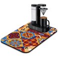 thumbnail image 1 of Large Mexican Coffee Drying Mat Ultimate Absorbent Diatom Mud Pad Coffee Mat Perfect Kitchen Counter Gadget for Easy and Quick Cleaning, 19.5x12in, 1 of 7