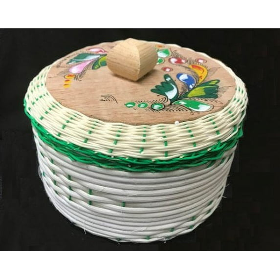 Large Mexican Tortilla Keeper Warmer Basket Eco Friendly Handmade