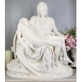 thumbnail image 1 of Large Michelangelo Vatican Catholic Reproduction Of La Pieta Statue 18.25"Tall, 1 of 6