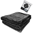 thumbnail image 1 of Large Microfiber Car Drying Towel 1300 GSM Double Twist Pile - Premium Auto Wash Towel for Cars Trucks SUV - Super Absorbent Detailing Cleaning Cloth 20x26'' Gray 1-Pack, 1 of 6