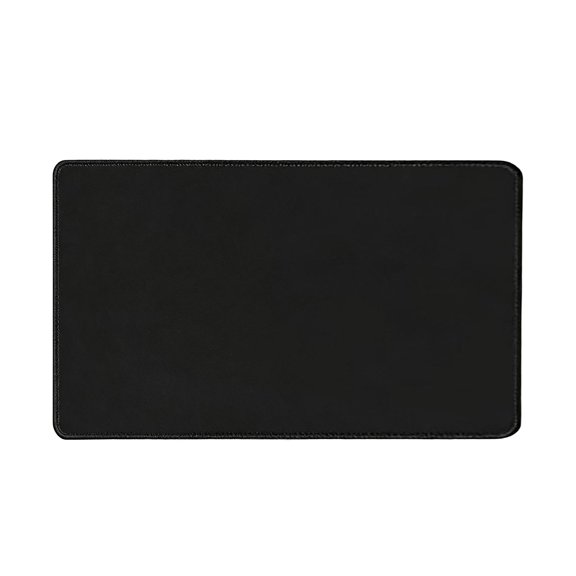 Large Microfiber Desk Mat, Rubber, 90x40cm, Smooth Tracking, Non-, Black