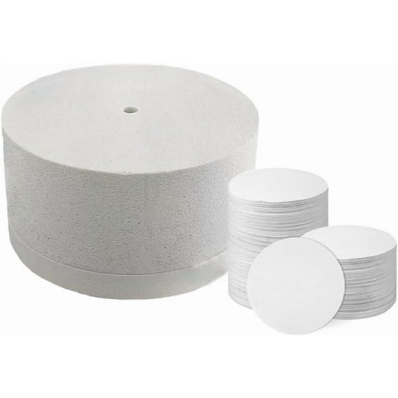 Large Microwave Kiln Kit with 50 Sheets Kiln Paper - Professional Glass Fusing Tool Set for DIY Jewelry Making