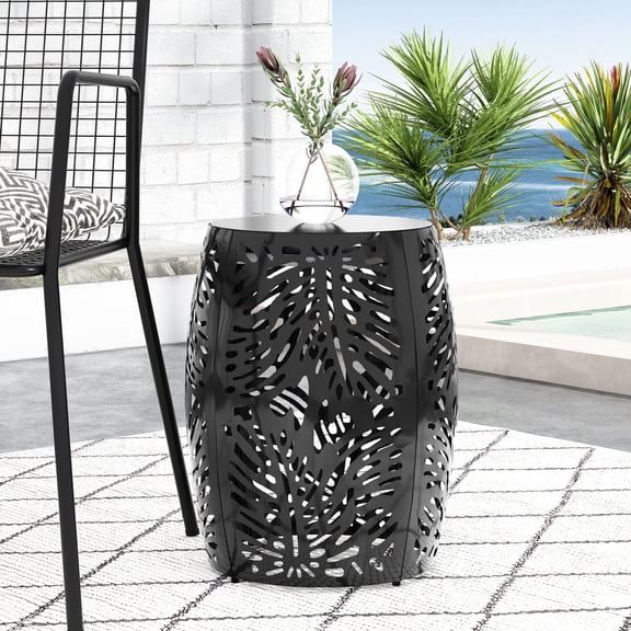 Large Modern Metal Table | For Holding Pitchers and Drinks | Transforms Space with Clean Lines
