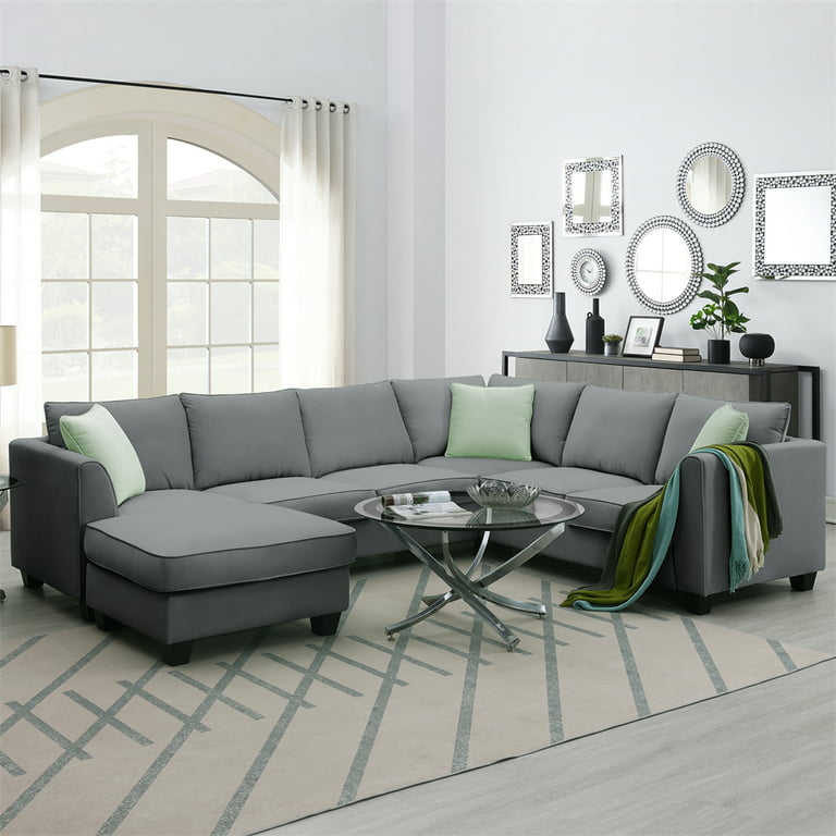 Large Modular Sectional Sofa Modern L