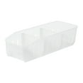 thumbnail image 1 of Large Modular, Stackable Plastic Freezer Storage Containers with Dividers and Handles,Plastic Refrigerator and Pantry Large Divided with Handles Modular Stacking Food Storage Box for Freezer, 1 of 3