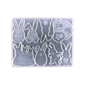Large Mold Easter Egg Mold 3D Easter Egg Shape Silicone for Candy Jello Cocoa Bombs Baking Silicone for