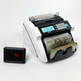 thumbnail image 1 of Large Money Counter Machine, USD/EUR/GBP/CAD Counterfeit Bill Detector with LCD Display, Advanced Detection, 300 Bill Capacity, 1000 Notes per Min, Total Value, Batch Function + More, 1 of 5