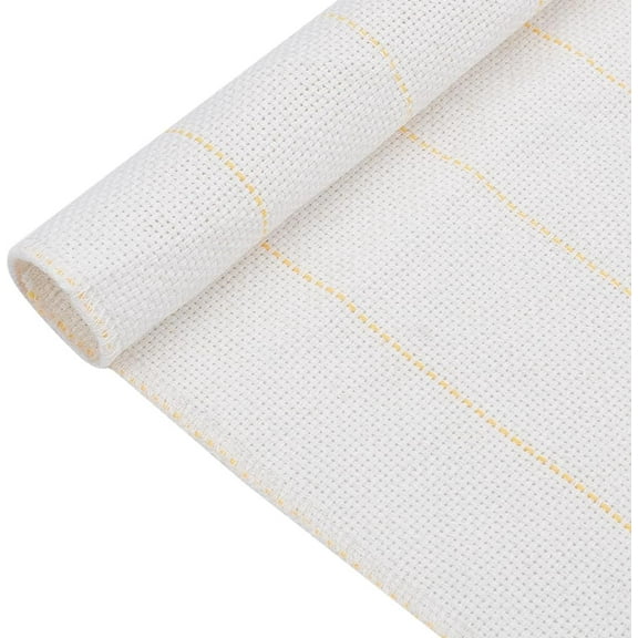 Large Monk's Cloth 23.6x23.6inch Polycotton Primary Tufting Cloth with Marked Lines Needlework Fabric for DIY handcrafting