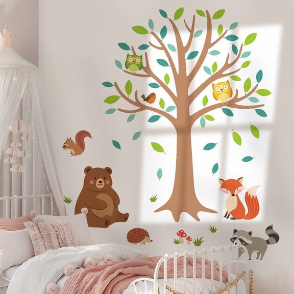 Large Moon Wall Stickers, Full Moon Universe Space Wall Sticker, Large Size Planet Wall Decal, Space Wall Decor for Bedroom Classroom Playroom Nursery Birthday Gift Idea